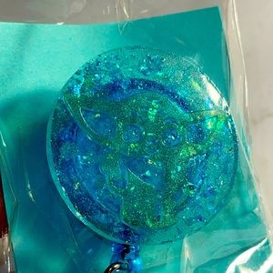 Yoda Badge Reel Resin Homemade Custom Made To order pop socket available